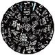 (image for) Quotes Black & White Sticker Decal Vinyl Stickers 61pcs (1822)