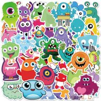 (image for) Monsters Sticker Decal Vinyl Stickers 50pcs (1873)