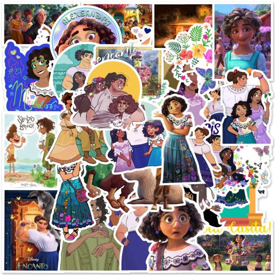 (image for) Encanto Disney Stickers Decal Vinyl 50pc (1875 #2) - Click Image to Close