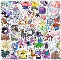 (image for) Pokemon Characters Sticker Decal Vinyl Stickers 80pcs (1885)
