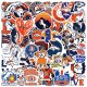 (image for) Denver Broncos Decal Vinyl Sticker Pack 50pc (1893)