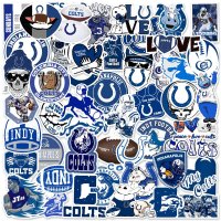 (image for) Indianapolis Colts Decal Vinyl Sticker Pack 50pc (1894)