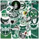 (image for) New York Jets Sticker Decal Vinyl Stickers 50pc (1897)
