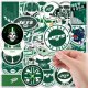 (image for) New York Jets Sticker Decal Vinyl Stickers 50pc (1897)