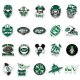 (image for) New York Jets Sticker Decal Vinyl Stickers 50pc (1897)