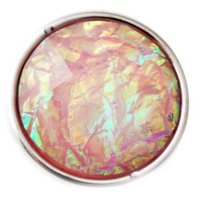 (image for) Snap Dichroic Jewelry - White & Light Pink