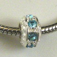 (image for) Charm 925 - Crystals - Aquamarine