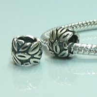 (image for) Charm 925 - Marcasite Leafs