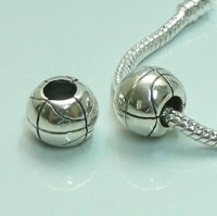 (image for) Charm 925 Silver - Basketball