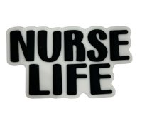 (image for) Nurse Life Bag Charm Compatible for Bogg, Simply Southern & Other Major Brands