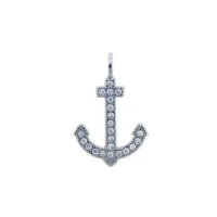 (image for) 925 - Sterling - Anchor Shaped Pendant