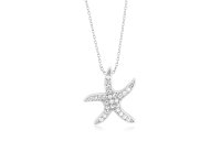 (image for) 925 - Sterling - Starfish Small Pendant