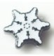 (image for) Memory Locket Charms Holiday Snowflake - Sliver