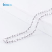 (image for) Stainless Steel Ball Chain 18" Silver