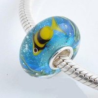 (image for) 925 Glass Theme Beads - Fish