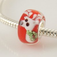 (image for) 925 Glass Beads Rudolph