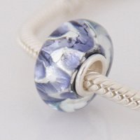 (image for) 925 Glass Beads - Dichroic - Shades of Purple