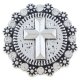 (image for) Snap Jewelry Rhinestone Cross fits 18-20mm Ginger Charms