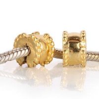 (image for) 925 - Clip Stopper Charm - Gold