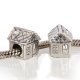 (image for) Charm 925 Silver - House - Home