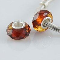 (image for) 925 Amber Beads - Natural