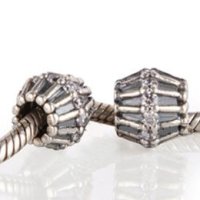 (image for) Charm 925 CZ Stone - Cone - Clear