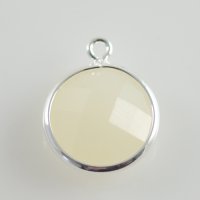 (image for) Birthstone Charms - June Pearl - Silver