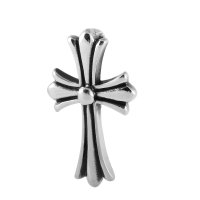 (image for) X Large Stainless Steel Charm 38*58mm - Cross