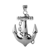 (image for) X Large Stainless Steel Charm 41*70mm - Anchor