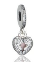 (image for) Charm 925 - Dangle Locket Angel Wings