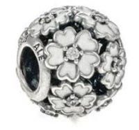 (image for) Charm 925 - Silver Enamel Primrose Meadow