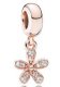 (image for) Charm 925 - Rose Gold White Primrose Meadow