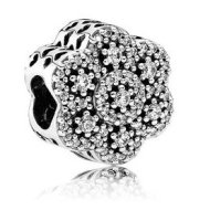 (image for) Charm 925 - Silver Crystallized Floral
