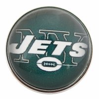 (image for) Snap Jewelry Glass -Jets Sports Pro Football