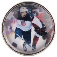 (image for) Snap Glass Jewelry - Hockey Sports