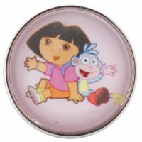 (image for) Snap Glass Jewelry - Cartoon