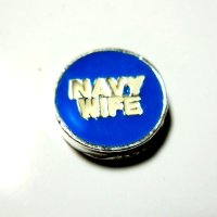 (image for) Memory Locket Charms Navy Wife