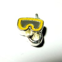 (image for) Memory Locket Charms Scuba Mask Yellow