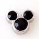 (image for) Memory Locket Charms Mouse Ears Black