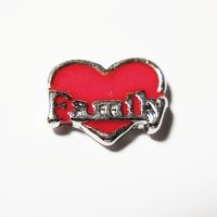 (image for) Memory Locket Charms Heart Family Red