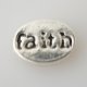 (image for) Memory Locket Charms Faith Silver
