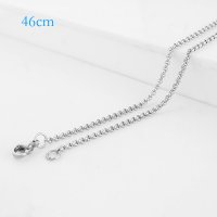 (image for) Stainless Steel Rolo Chain 18" Silver tone Anti Tarnish