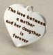 (image for) Medium 25mm Stainless Steel Charm - You are Braver that you...