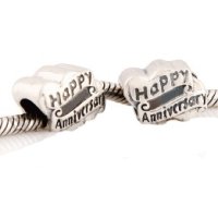 (image for) Charm 925 - Happy Anniversary Heart