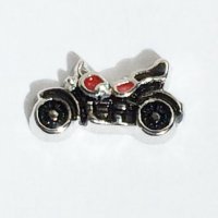 (image for) Memory Locket Charms Motorcycle