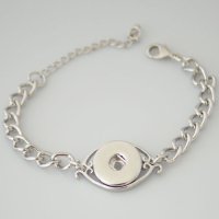 (image for) Snap Jewelry Link Bracelet - Oblong Scroll