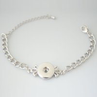 (image for) Snap Jewelry Link Bracelet - Flower Petals