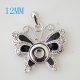 (image for) Mini Snap 12mm - Pendant Butterfly