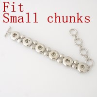 (image for) Mini Snap 12mm - Bracelet Toggle Swirl Designer Six