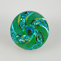 (image for) Snap Jewelry Resin - Iridescent Spiral - Green